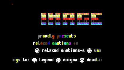 R emotions +6 Title Screen